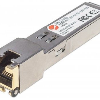 Transceptor SFP Intellinet RJ-45 1000BASE-T Gigabit Ethernet Modelo 523882