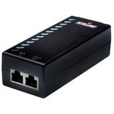 Inyector Intellinet - 2x RJ-45 - PoE - Fast Ethernet - 52V - 15.4W - 524179