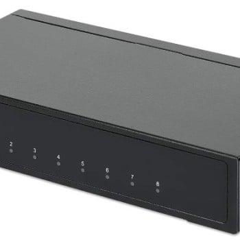 Switch Intellinet 530347 - 8 Puertos - Gigabit - No Gestionado - 530347
