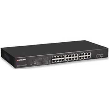 Switch Intellinet 560559 - 24 Puertos - Gigabit - 2 SFP - Administrable - 560559