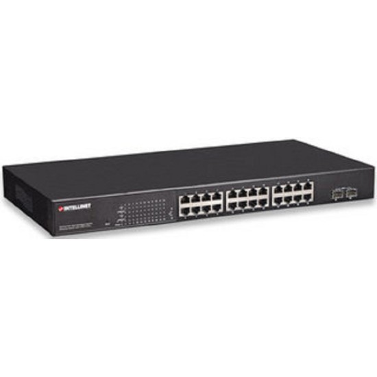 Switch Intellinet 560559 - 24 Puertos - Gigabit - 2 SFP - Administrable - 560559