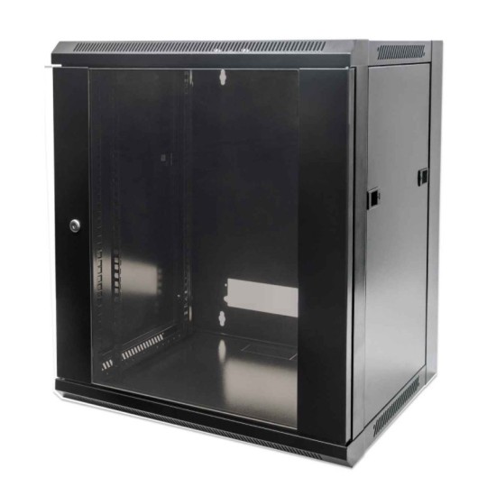 Gabinete Intellinet - 19" - 15U - Puerta con Ventana - Requiere Ensamble - 711951