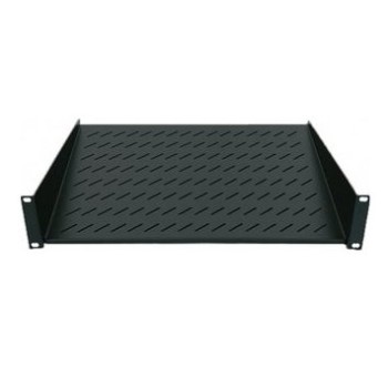 Charola Intellinet 712514 - 19" - 2U - Hasta 25Kg - Fijo - Negro - 712514
