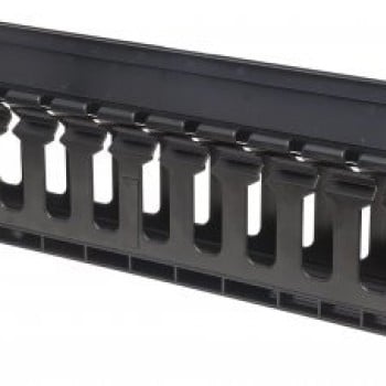 Organizador de Cables Intellinet - 19" - 1U - Horizontal - 714679