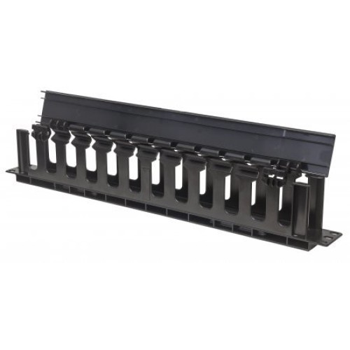 Organizador de Cables Intellinet 19" Horizontal 1U - Modelo 714679