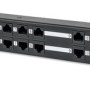 Panel de Parcheo Intellinet - Cat5e - 12 Puertos - 720342