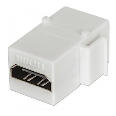 Intellinet Jack Cople HDMI Tipo Keystone Hembra a Hembra - Blanco - 771351