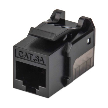 Jack Intellinet - Cat6a - RJ-45 - Negro - 772327
