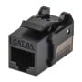 Jack Intellinet - Cat6a - RJ-45 - Negro - 772327