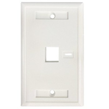 Tapa Intellinet 772389 - 1 Puerto - Blanco - 772389