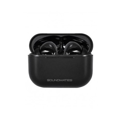 Auriculares TechZone Sound Mates V2 - Inalámbrico - Bluetooth - Negro - 8483HD