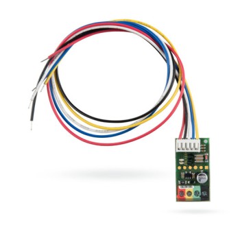 Módulo interfaz Jablotron JA-111H TRB - 16 x 30 x 12mm - Para conectar detector cableado al sistema JABLOTRON 100+ - JA-111H TRB