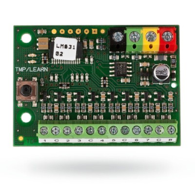 Módulo BUS Jablotron JA-118M - Para conexión de detectores magnéticos - Hasta 8 Contactos - Interior - JA-118M