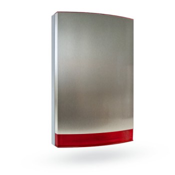 Sirena Jablotron JA-163A-BASE-RB Inalámbrica Exterior IP44 300m Batería Litio