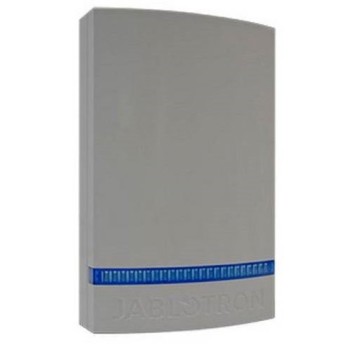 Cubierta Jablotron JA-1X1A-C-GR-B - Plástica Gris con Strobe Azul - Compatible con JA-111A/JA-151A