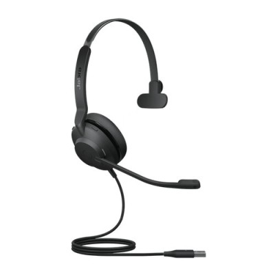 Diadema Jabra Evolve2 30 UC Mono - Alámbrico - USB - Micrófono - Negro - 23089-889-979