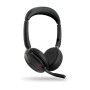Diadema Jabra Evolve2 65 Flex UC Stereo - Alámbrico/Inálambrico - Bluetooth - USB-C - Micrófono - 26699-989-889