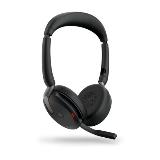 Diadema Jabra Evolve2 65 Flex - Inalámbrico/Alámbrico - USB-C - Micrófono - 26699-999-899