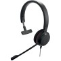 Auricular Jabra Evolve 20 Mono - Alámbrico - USB - Micrófono - Cancelación de Ruido - Negro - 4993-823-109