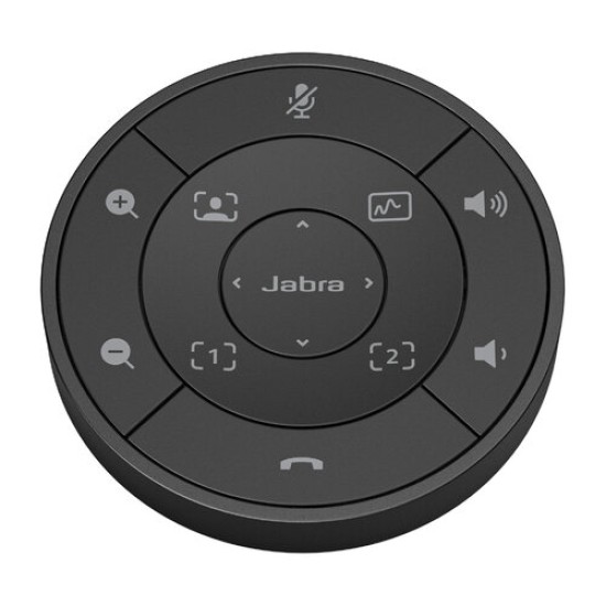 Control Remoto Jabra 8220-209 - Inalámbrica - Bluetooth - Negro - Para Barra de Video PanaCast 50 - 8220-209