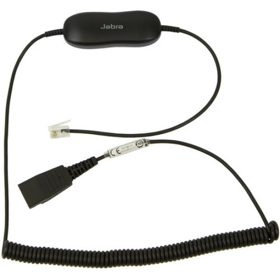 Cable para Auriculares Jabra Gn1216 - 2M - Para Avaya 16xx/29xx - 88001-04