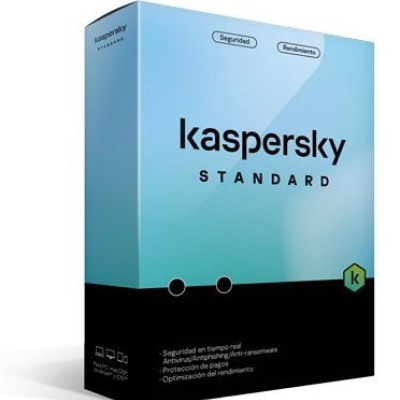 Antivirus Kaspersky Standard - 3 Dispositivos - 1 Año - Caja - KL1041Z5CFS-22