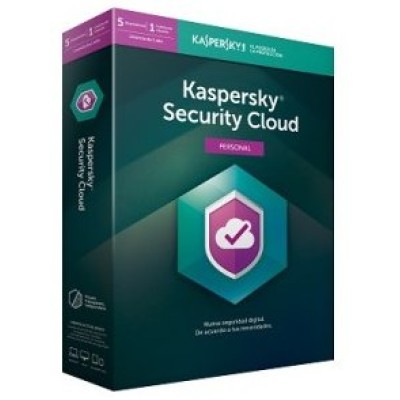 Antivirus Kaspersky Security Cloud Personal - 5 Licencias - 1 año - Caja - KL1923Z5EFS-9