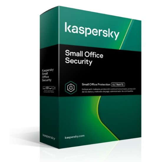 Antivirus Kaspersky Small Office Security - 5 Usuarios - 1 Servidor - 1 Año - Caja - TMKS-175