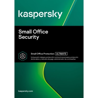 Antivirus Kaspersky Small Office Security - 25 Usuarios - 25 Móviles - 3 Servidores de Archivos - 1 Año - TMKS-228