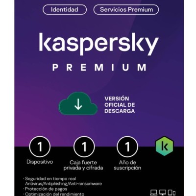 Antivirus Kaspersky Premium - 1 Dispositivo - 1 Cuentra KPM - 1 Año  - TMKS-459