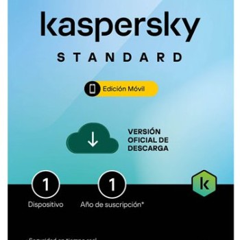 Antivirus Kaspersky Standard Mobile - Protección para 1 Dispositivo Móvil por 1 Año - TMKS-464