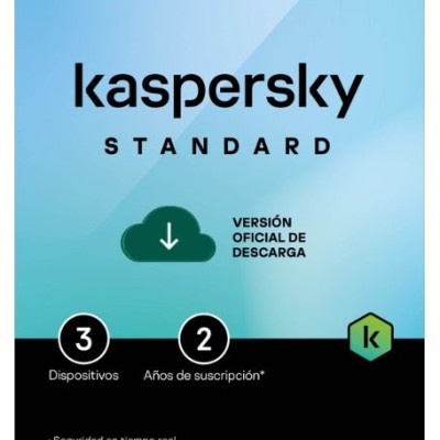 Antivirus Kaspersky Standard - 3 Dispositivos - 2 Años - TMKS-467