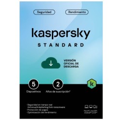 Antivirus Kaspersky Standard - Protección para 5 Dispositivos - 2 Años - Modelo TMKS-468