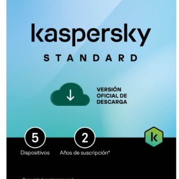 Antivirus Kaspersky Standard - Protección para 5 Dispositivos - 2 Años - Modelo TMKS-468