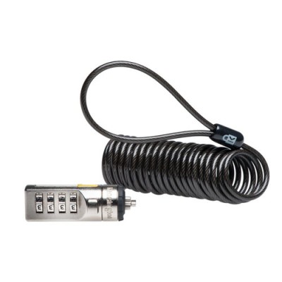Candado para Laptops Kensington K64670AM - De Combinación - 4 Dígitos - 3.5mm - 1.8 Metros - K64670AM
