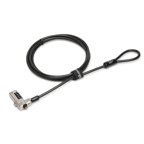 Cable con Candado de Seguridad Kensington N17 - Combinación 10000 - Para Equipos Dell - Modelo K68008WW