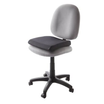 Cojín de Asiento Kensington con Espuma de Memoria Modelo P4936 - Negro