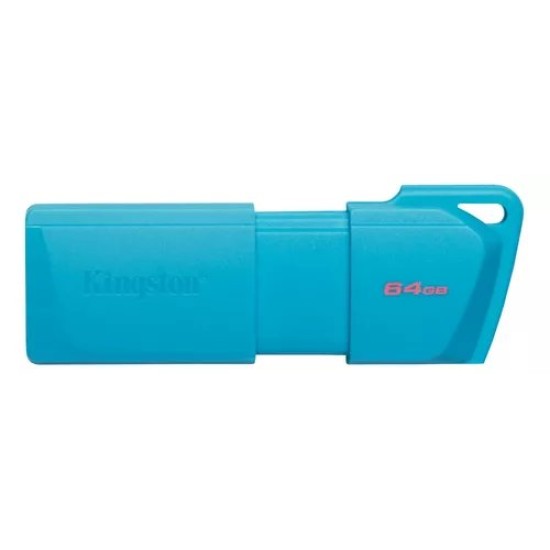 Memoria USB Kingston DataTraveler Exodia M - 64GB - USB 3.2 - Azul Aqua - KC-U2L64-7LB