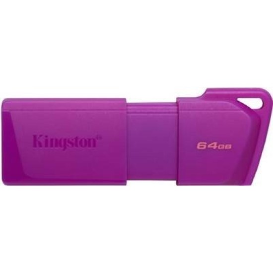Memoria USB Kingston DataTraveler Exodia M - 64GB - USB 3.2 - Púrpura - KC-U2L64-7LP