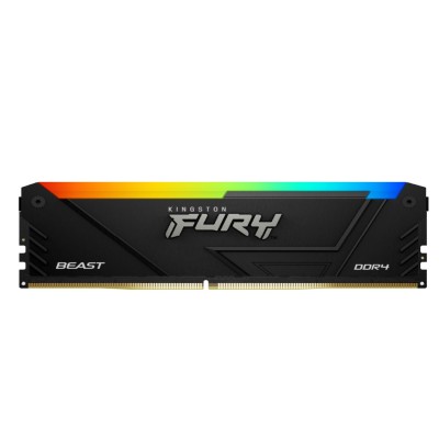 Memoria RAM Kingson FURY Beast - DDR4 - 32GB - 2666MHz - DIMM - Para PC - KF426C16BB2A/32
