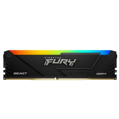 Memoria RAM Kingson FURY Beast - DDR4 - 16GB - 3733MHz - DIMM - Para PC - KF437C19BB12A/16