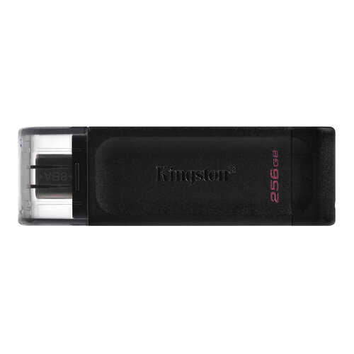 Memoria USB Kingston DataTraveler 70 256GB USB-C 3.2 Negro DT70/256GB