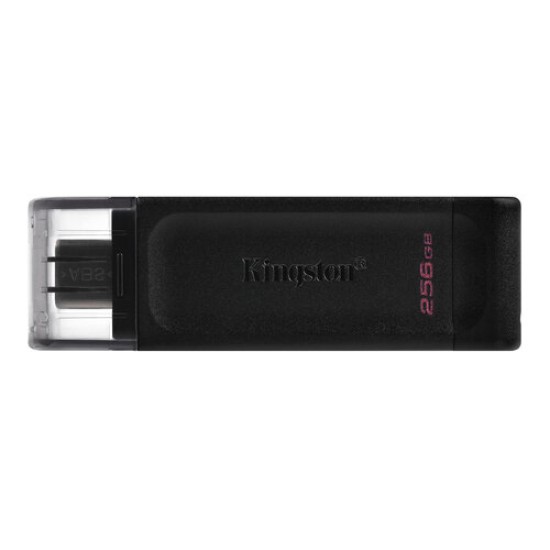 Memoria USB Kingston DataTraveler 70 - 256GB - USB-C 3.2 - Negro - DT70/256GB