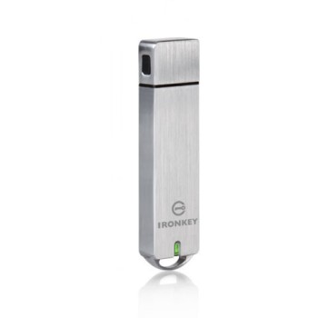 Memoria USB Kingston IronKey S1000 - 4GB - USB 3.0 - Plata - IKS1000B/4GB