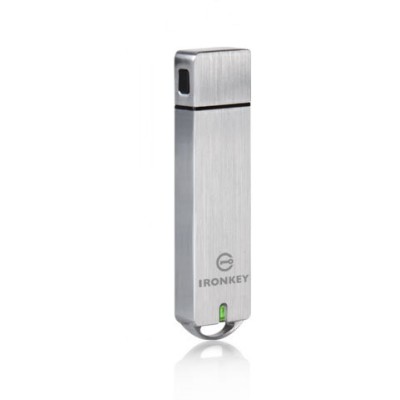 Memoria USB Kingston IronKey S1000 - 4GB - USB 3.0 - Plata - IKS1000B/4GB
