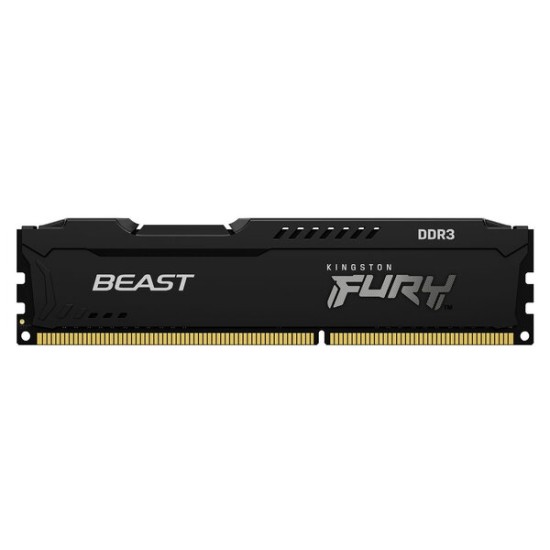 Memoria RAM Kingston FURY Beast - DDR3 - 16GB (2x 8GB) - 1866MHz - UDIMM - para PC - KF318C10BBK2/16