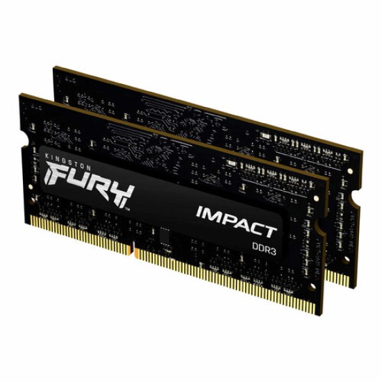 Memoria RAM Kingston FURY Impact - DDR3L - 8GB (2x 4GB) - 1866MHz - SO-DIMM - para Laptop - KF318LS11IBK2/8