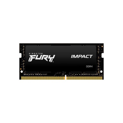 Memoria RAM Kingston FURY Impact DDR4 64GB (2x32GB) 3200MHz SO-DIMM para Laptop KF432S20IBK2/64