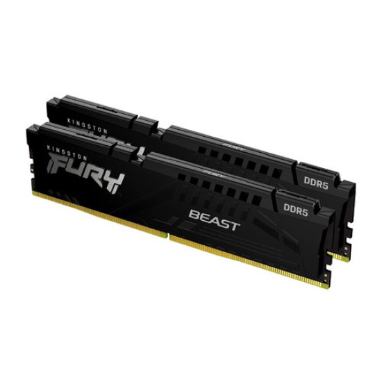 Memoria RAM Kingston FURY Beast - DDR5 - 32GB (2x 16GB) - 4800MHz - DIMM - para PC - KF548C38BBK2-32