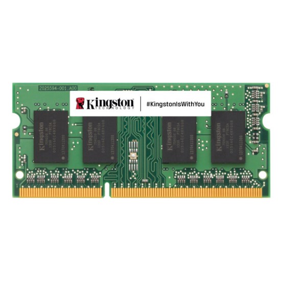 Memoria RAM Kingston ValueRAM - DDR3L - 4GB - 1600MHz - SO-DIMM - Para Laptop - KVR16LS11D6A/4WP